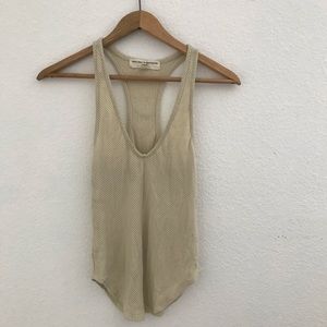 tan ribbed urban outfitters tank